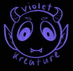 violet kreature kreations logo